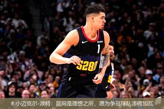 12月14日, 小迈克尔-波特：篮网是理想之所，愿为争冠球队添砖加瓦